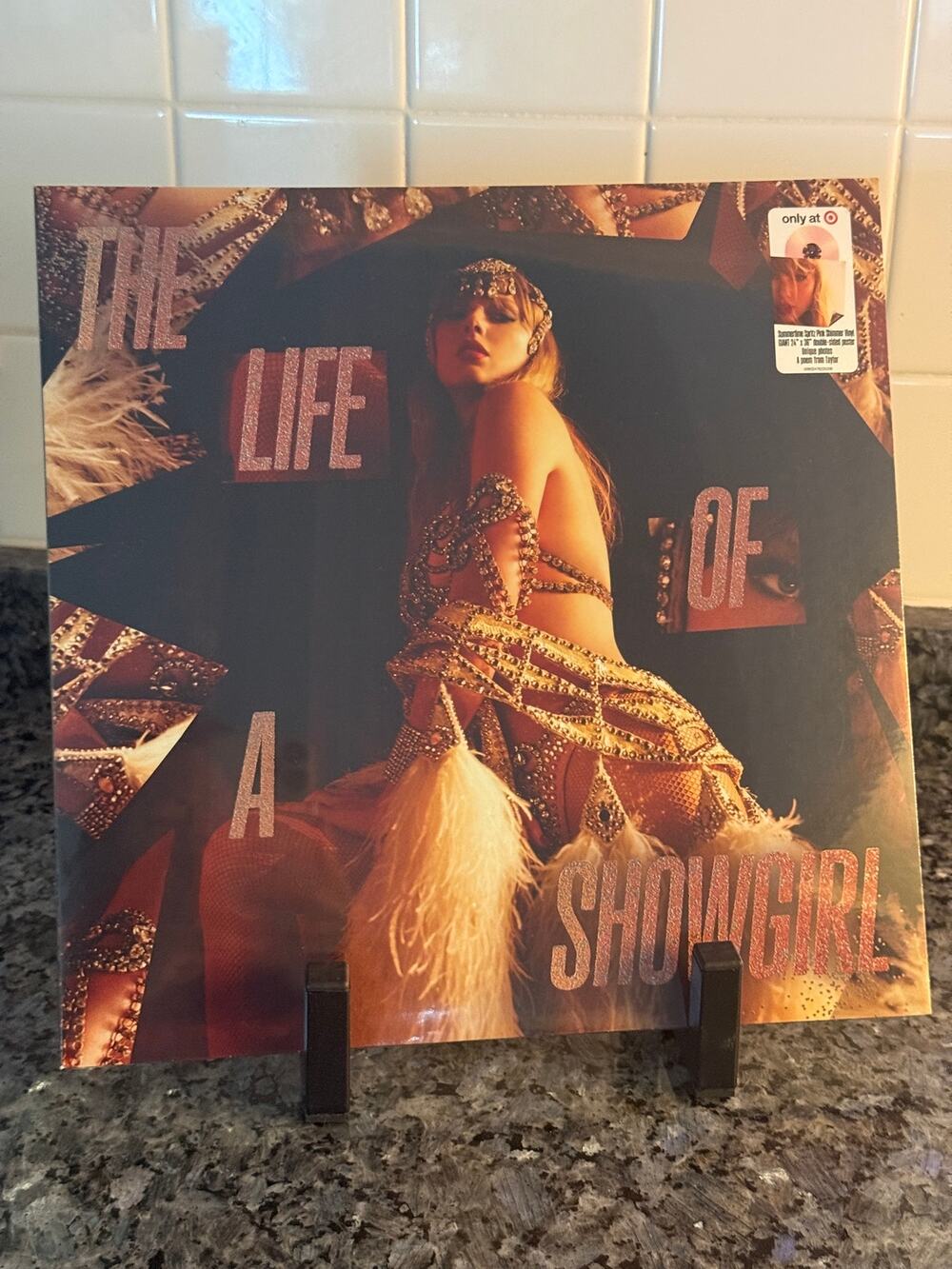 Taylor Swift NWT | Life of a Showgirl Summertime Spritz Pink Shimmer vinyl LP